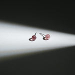 Strawberry Quartz Earrings-Helmsman Crystal