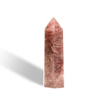Strawberry Quartz Point-Helmsman Crystal