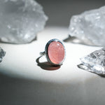 Strawberry Quartz Ring-Helmsman Crystal