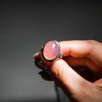 Strawberry Quartz Ring-Helmsman Crystal