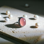 Strawberry Quartz Ring-Helmsman Crystal