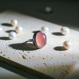 Strawberry Quartz Ring-Helmsman Crystal