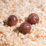 Strawberry Quartz Tumbled Stone Set-Helmsman Crystal