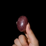 Strawberry Quartz Tumbled Stone Set-Helmsman Crystal
