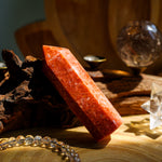 Sunstone Crystal Point-Helmsman Crystal