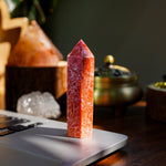 Sunstone Crystal Point-Helmsman Crystal