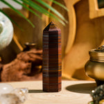 Tiger Iron Crystal Point-Helmsman Crystal