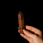 Tiger Iron Crystal Point-Helmsman Crystal