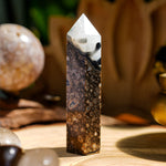 Volcano Agate Point-Helmsman Crystal