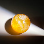 Yellow Calcite Crystal Sphere-Helmsman Crystal