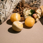 Yellow Calcite Tumbled Stone Set-Helmsman Crystal