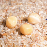 Yellow Calcite Tumbled Stone Set-Helmsman Crystal