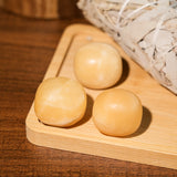 Yellow Calcite Tumbled Stone Set-Helmsman Crystal