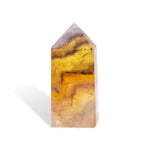 Yellow Candy Fluorite Tower-Helmsman Crystal