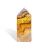 Yellow Candy Fluorite Tower-Helmsman Crystal