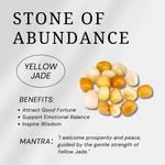 Yellow Jade Bracelet-Helmsman Crystal