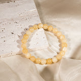 Yellow Jade Bracelet-Helmsman Crystal