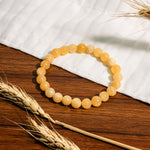 Yellow Jade Bracelet-Helmsman Crystal