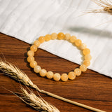Yellow Jade Bracelet-Helmsman Crystal