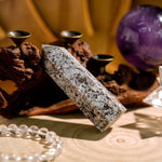 Yooperlite Crystal Point-Helmsman Crystal