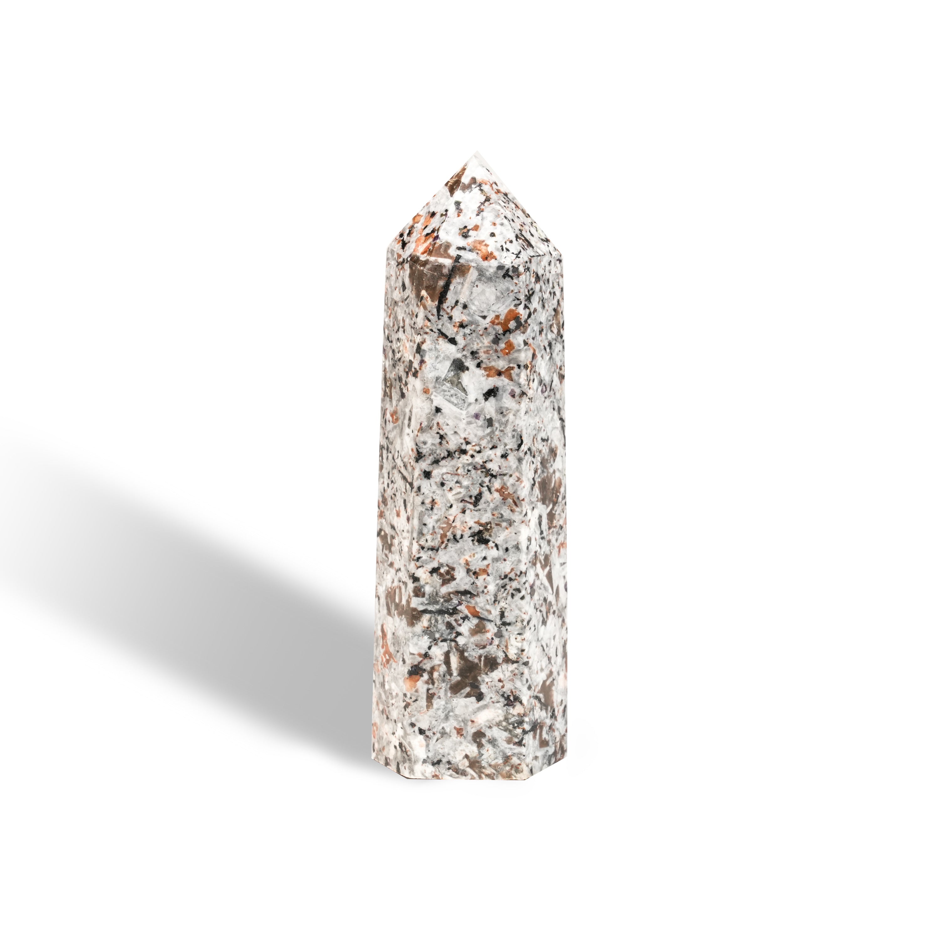 Yooperlite Crystal Point-Helmsman Crystal