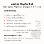 Zodiac Crystal Set-Helmsman Crystal