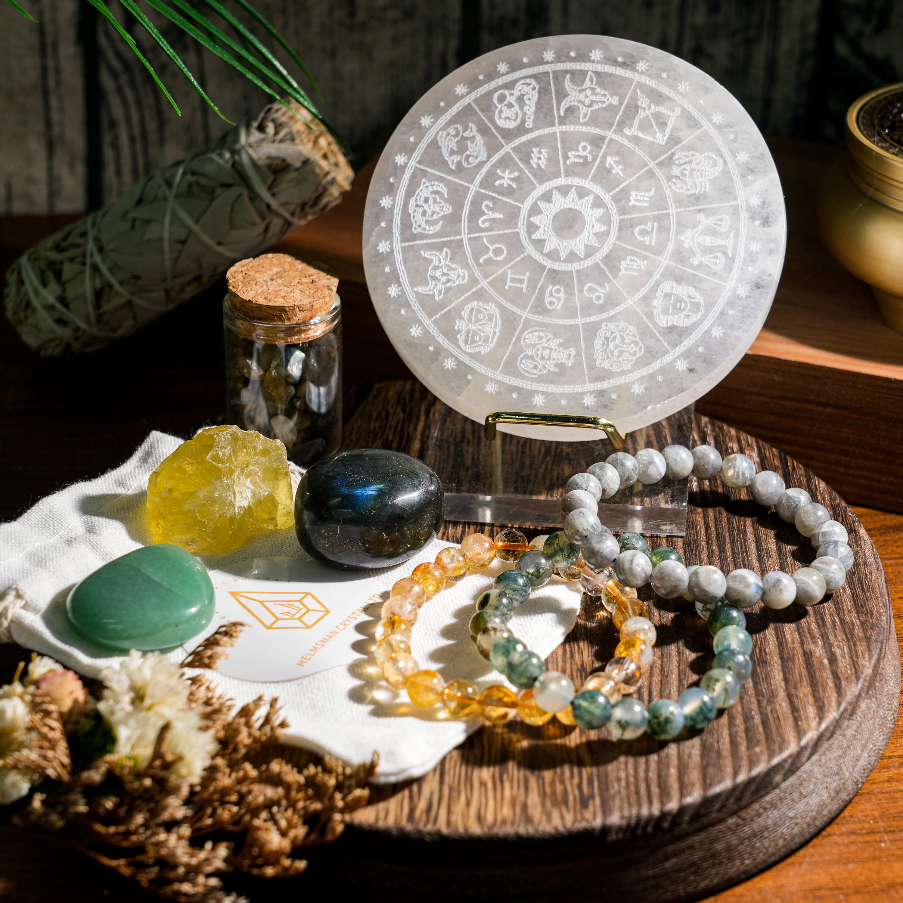 Zodiac Crystal Set-Helmsman Crystal