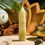 Afghan Jade Point-Helmsman Crystal
