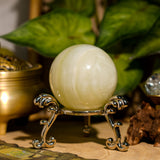 Afghan Jade Sphere - helmsman - crystal
