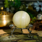 Afghan Jade Sphere - helmsman - crystal