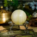 Afghan Jade Sphere - helmsman - crystal