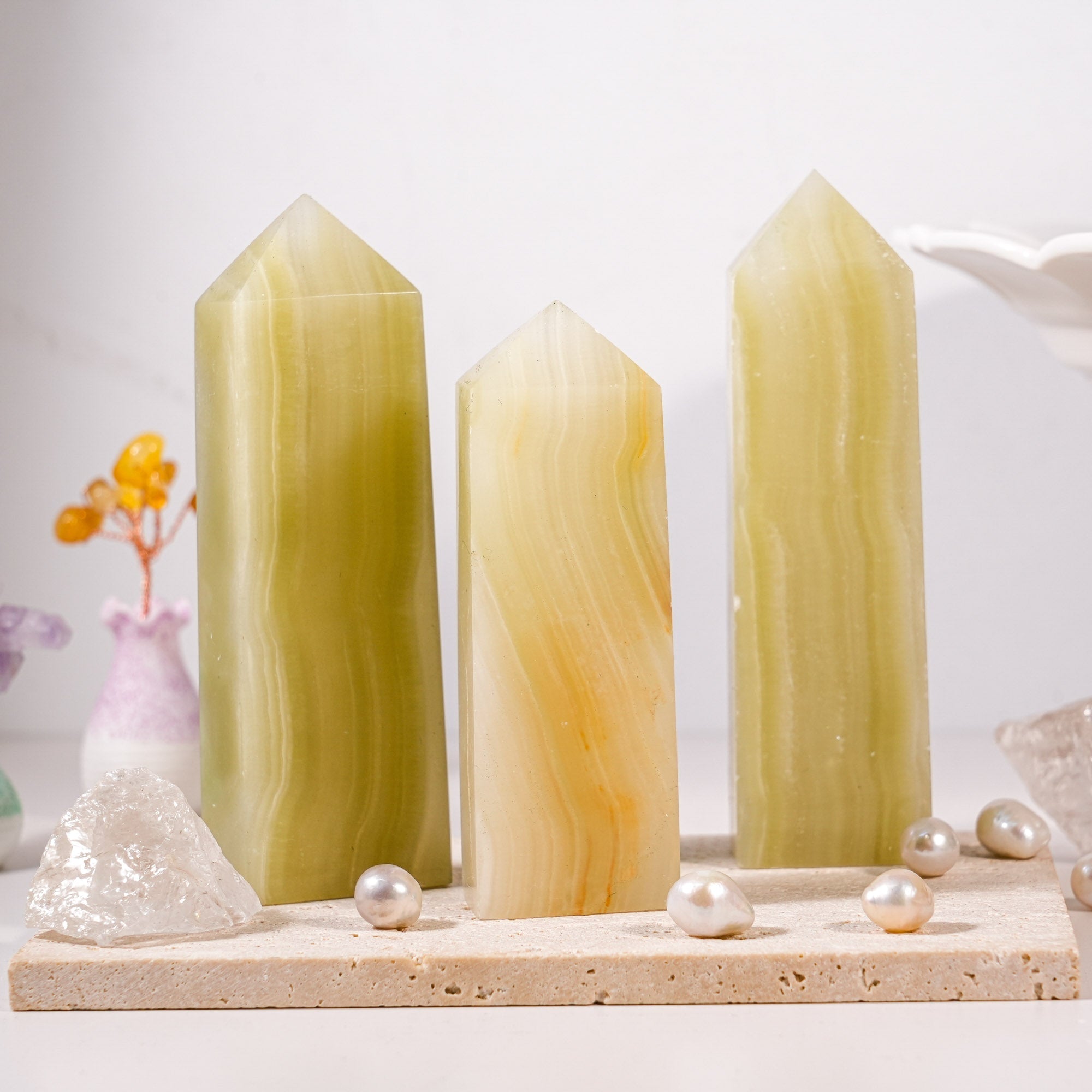 Afghan Jade Tower - helmsman - crystal