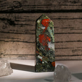 Africa Blood Stone Tower - helmsman - crystal