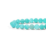 Amazonite Bead Bracelet - helmsman - crystal