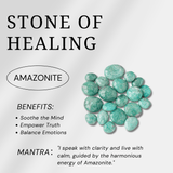 Amazonite Freeform - helmsman - crystal