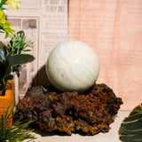 Amazonite Sphere - helmsman - crystal