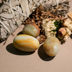 Amazonite Tumbled Stone Set - helmsman - crystal