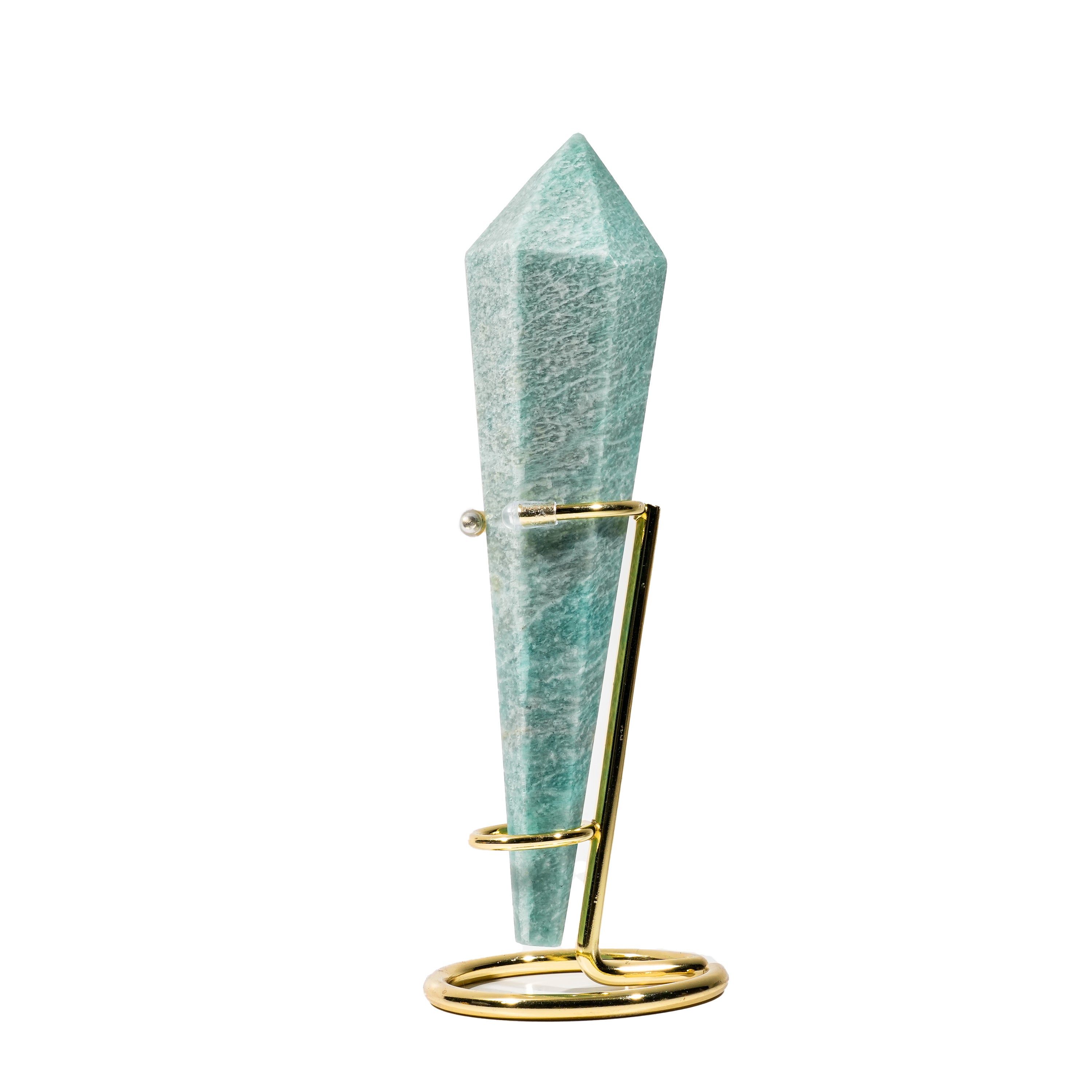 Amazonite Wand Ornament-Helmsman Crystal