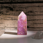 American Lepidolite Tower - helmsman - crystal