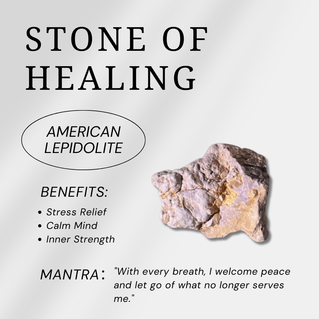 American Lepidolite Tower - helmsman - crystal
