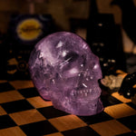 Amethyst Skull - helmsman - crystal