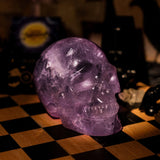Amethyst Skull - helmsman - crystal