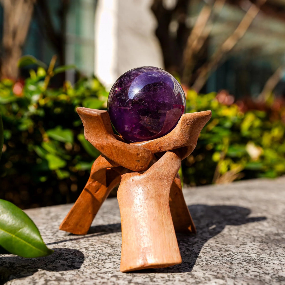 Amethyst Sphere - helmsman - crystal