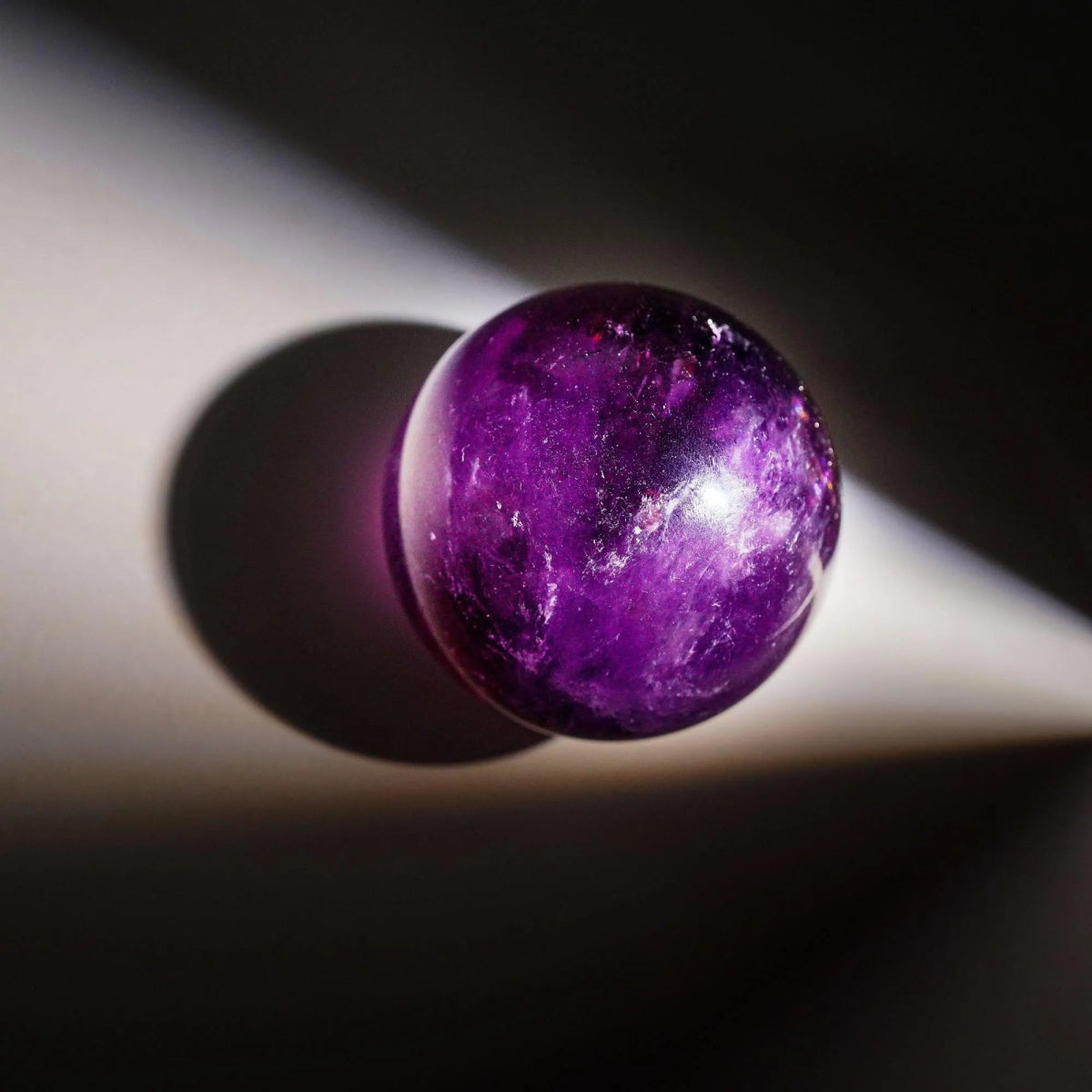 Amethyst Sphere - helmsman - crystal