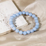 Angelite Bracelet - helmsman - crystal