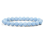 Angelite Bracelet - helmsman - crystal