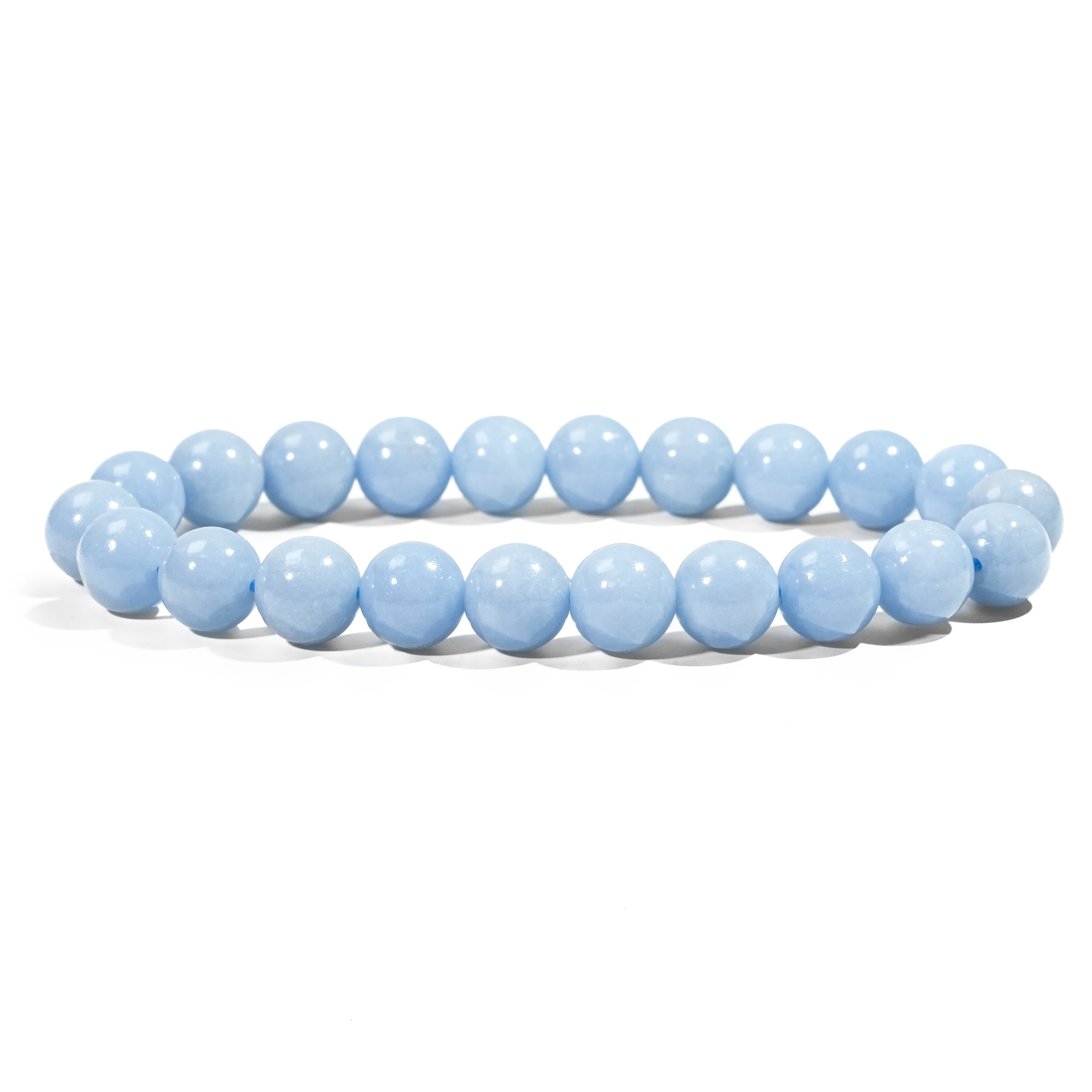 Angelite Bracelet-Helmsman Crystal