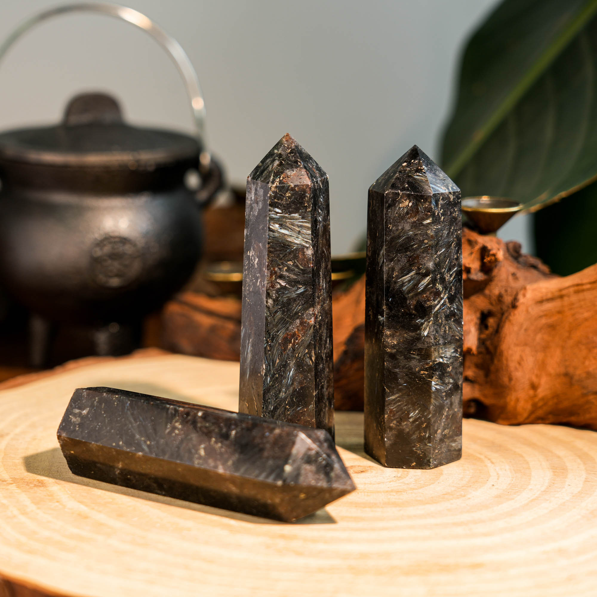 Astrophyllite Point - helmsman - crystal
