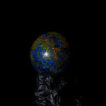 Azurite Sphere - helmsman - crystal