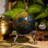 Azurite Sphere - helmsman - crystal